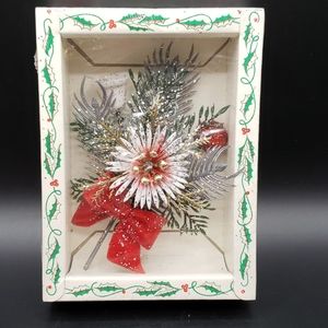Vintage holiday corsage